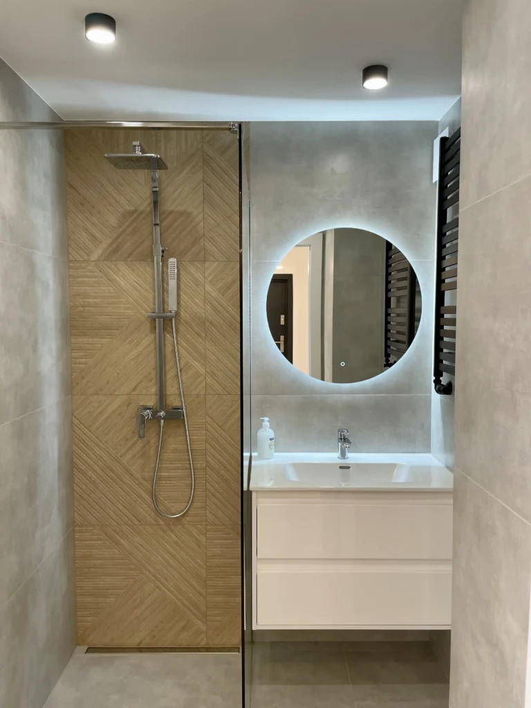 Łazienki - Realizacja 9 | MaVi Design - Wykończenia Wnętrz