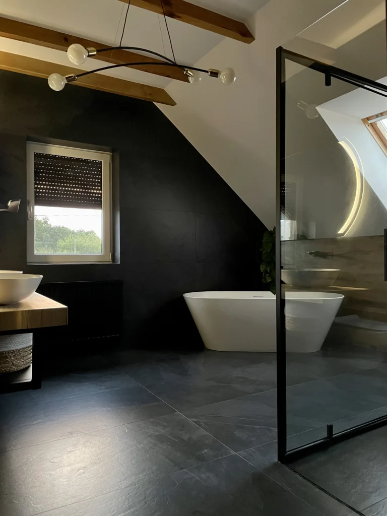 Łazienki - Realizacja 1 | MaVi Design - Wykończenia Wnętrz