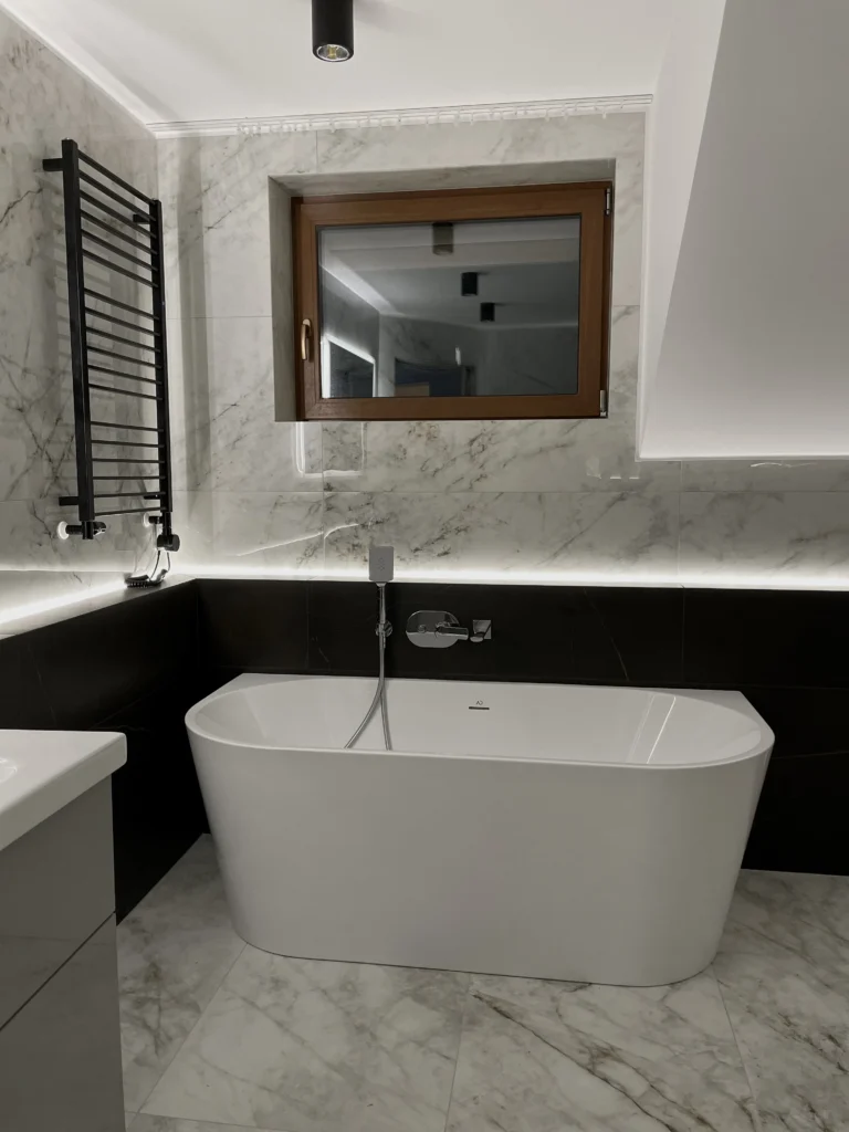 Łazienki - Realizacja 6 | MaVi Design - Wykończenia Wnętrz